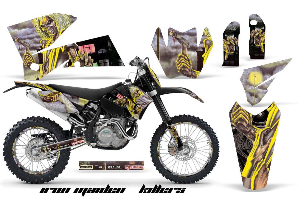 KTM C4 EXC Dirt Bike Graphic Kit - 2005-2007 Killers