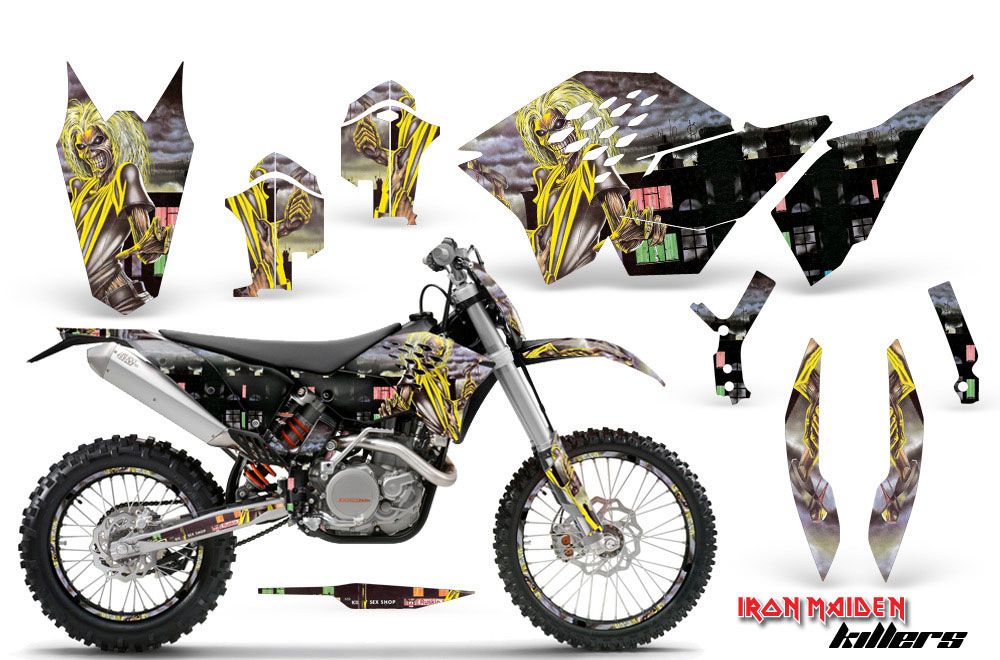 KTM C5 SX / SX-F 125 / 525 Dirt Bike Graphic Kit - 2007-2010 Killers
