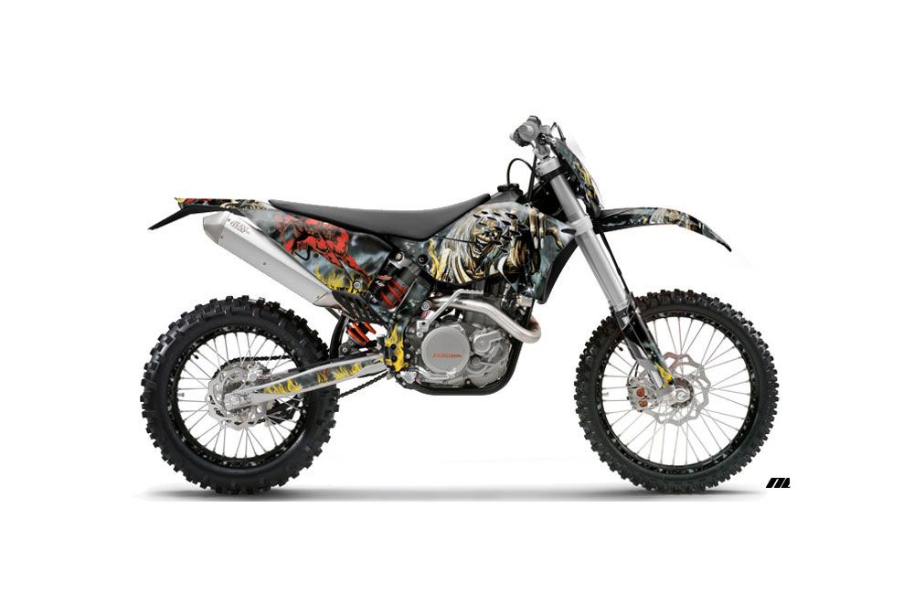 KTM C5 XCW 200/ 250 / 300 Dirt Bike Graphic Kit - 2011 Number of the Beast