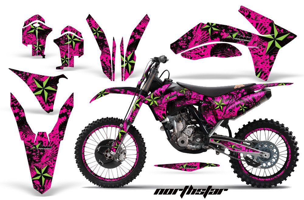 KTM C7 XC Dirt Bike Graphic Kit - 2012-2013 NorthStar Pink