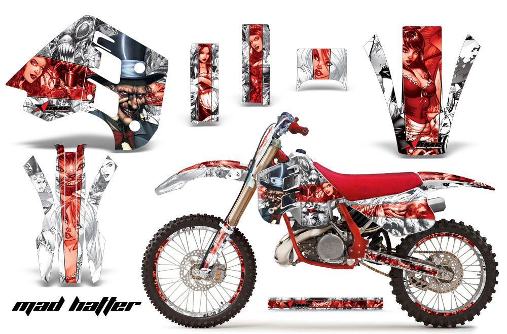 KTM C8 MXC / EXC 250 Dirt Bike Custom Graphic Kit - 1990-1992