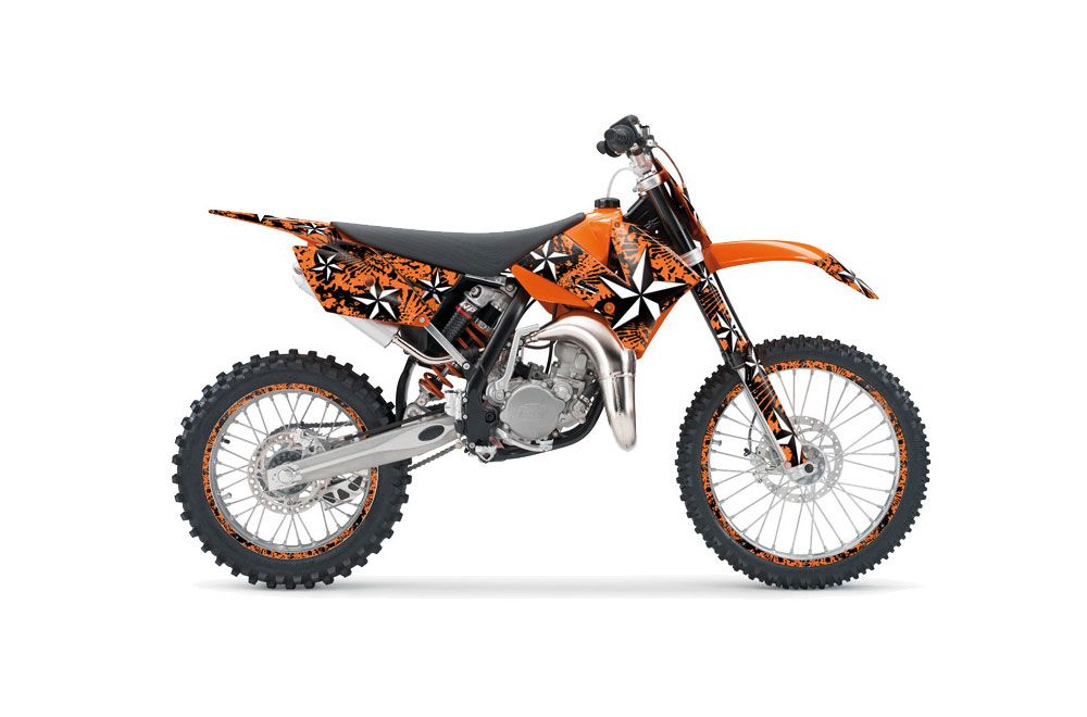KTM SX 85 Dirt Bike Graphic Kit - 2006-2012 NorthStar Orange