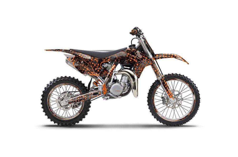 KTM SX 85 Dirt Bike Graphic Kit - 2013-2015 Swift Orange