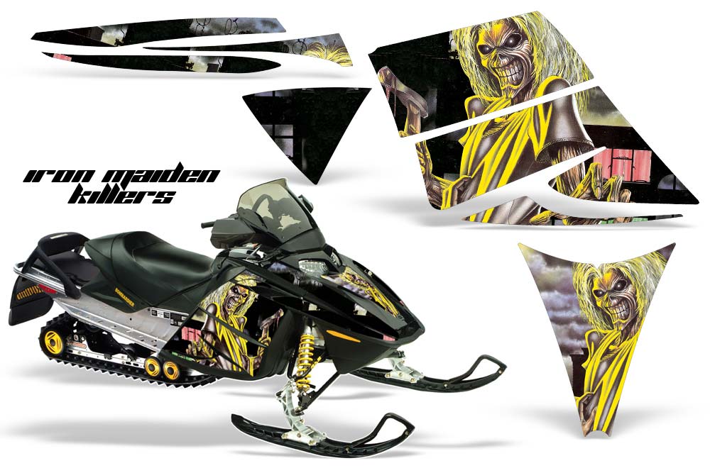 Ski Doo Rev Sled Graphic Kit - 2004-2012 Killers