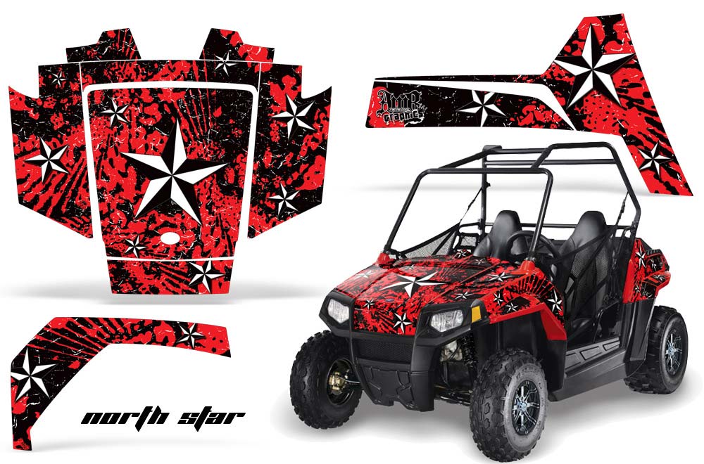 Polaris RZR 170 Graphic Kit - All Years Northstar Red