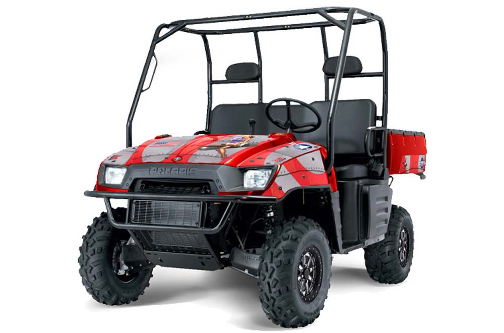 Polaris Ranger 500 / 700 XP Graphic Kit - 2005-2008 T Bomber Red
