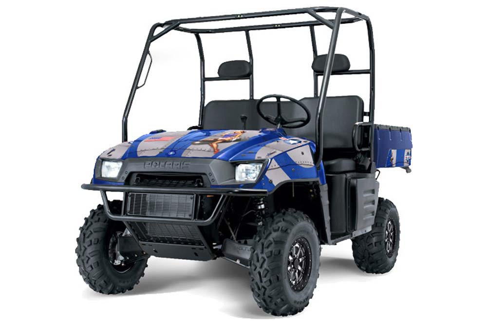 Polaris Ranger 500 / 700 XP Graphic Kit - 2005-2008 T Bomber Blue