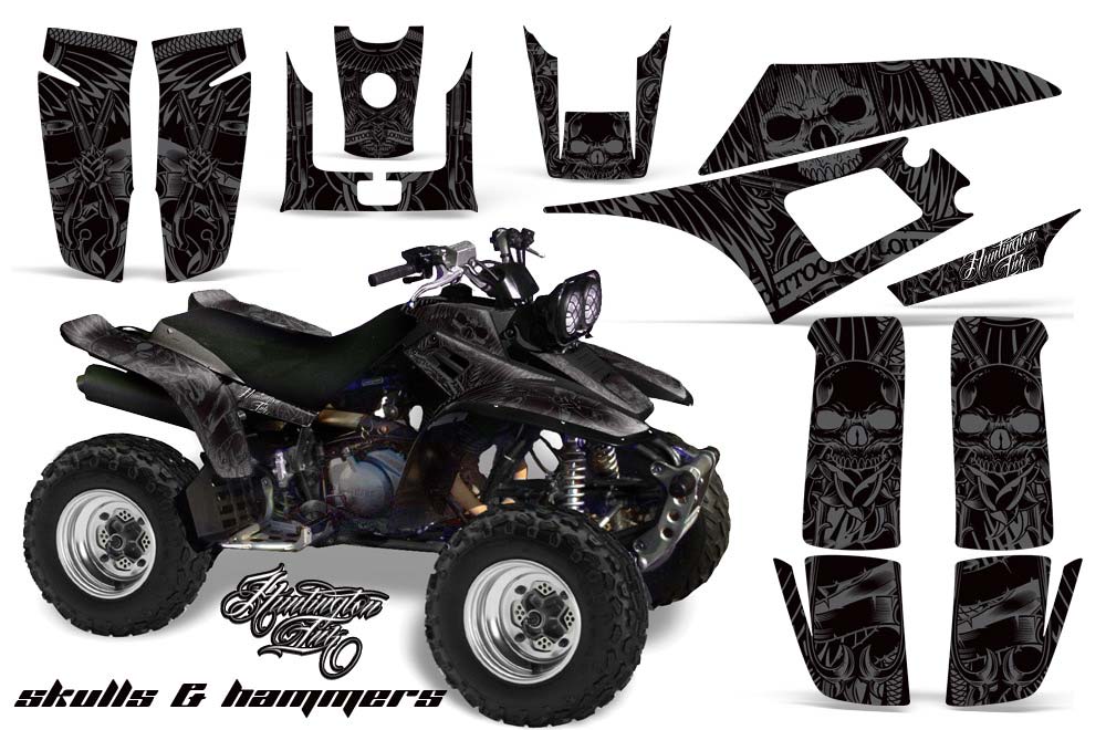 Yamaha Warrior 350 ATV Custom Graphic Kit - All Years