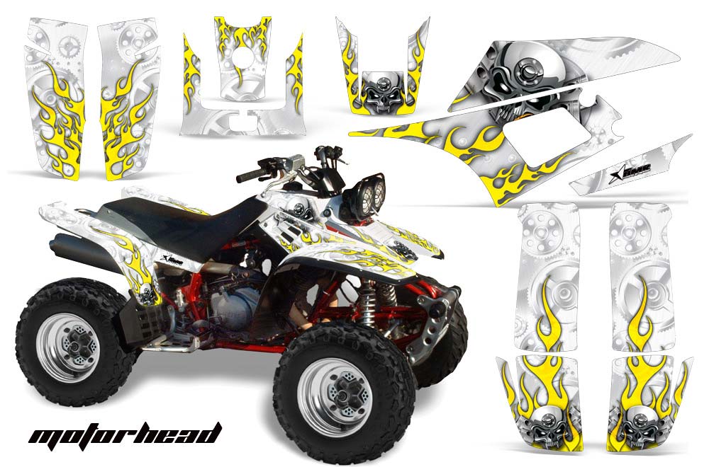 Yamaha Warrior 350 ATV Custom Graphic Kit - All Years