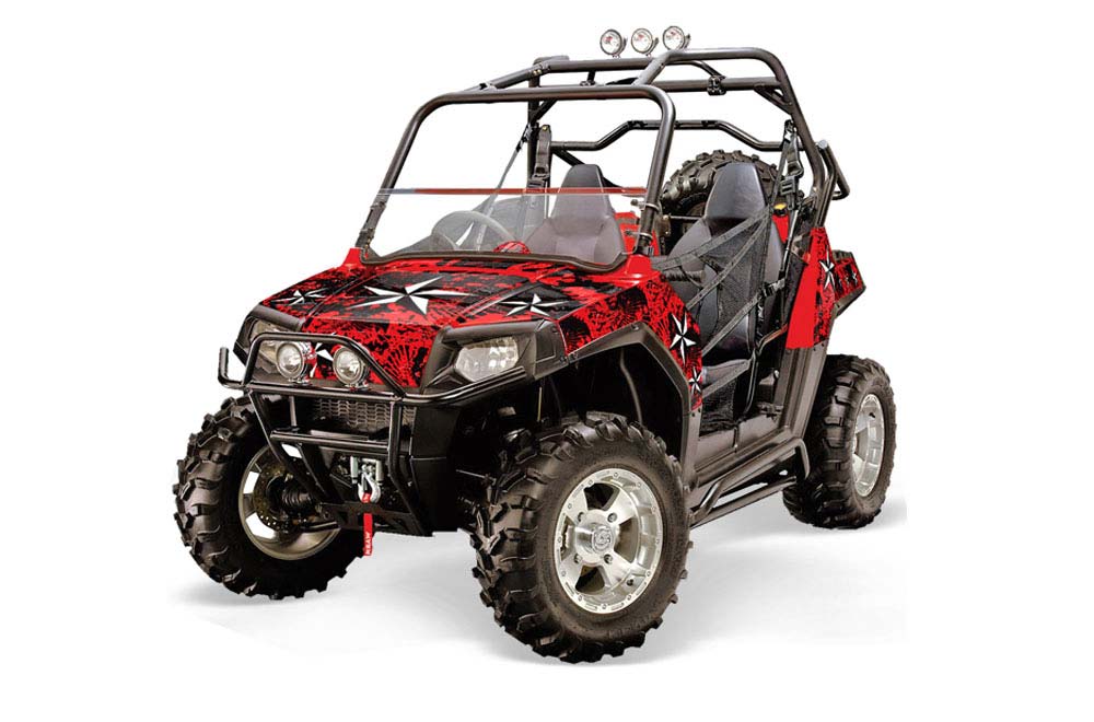Polaris RZR 800 / 800S Graphic Kit - 2006-2010 Northstar Red