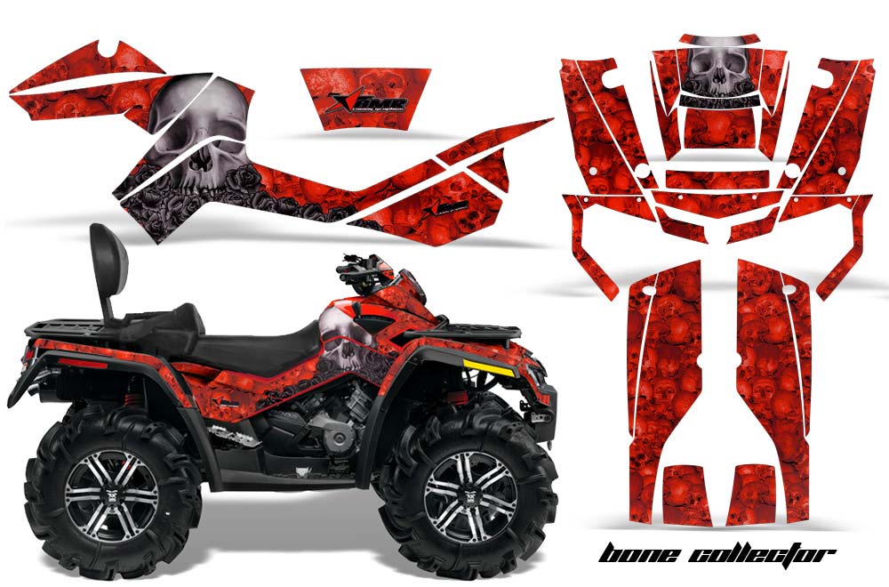 Can Am Outlander MAX 500 / 650 / 800 ATV Custom Graphic Kit - 2006-2012