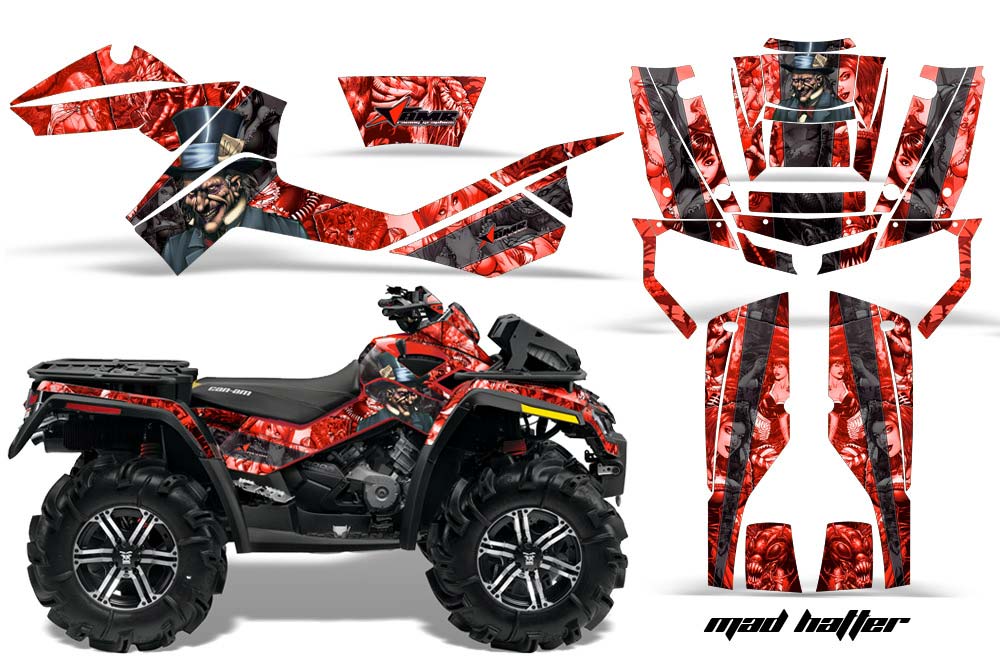 Can Am Outlander XMR / MAX / XT ATV Custom Graphic Kit - 2006-2011