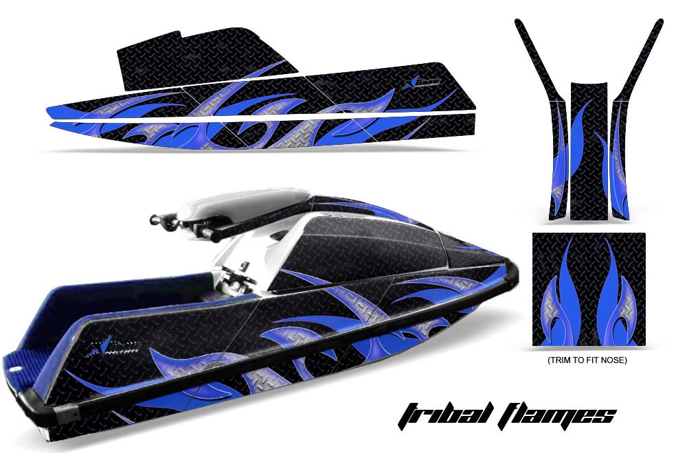 Yamaha Superjet Square Nose Custom Custom Graphic Kit - All Years