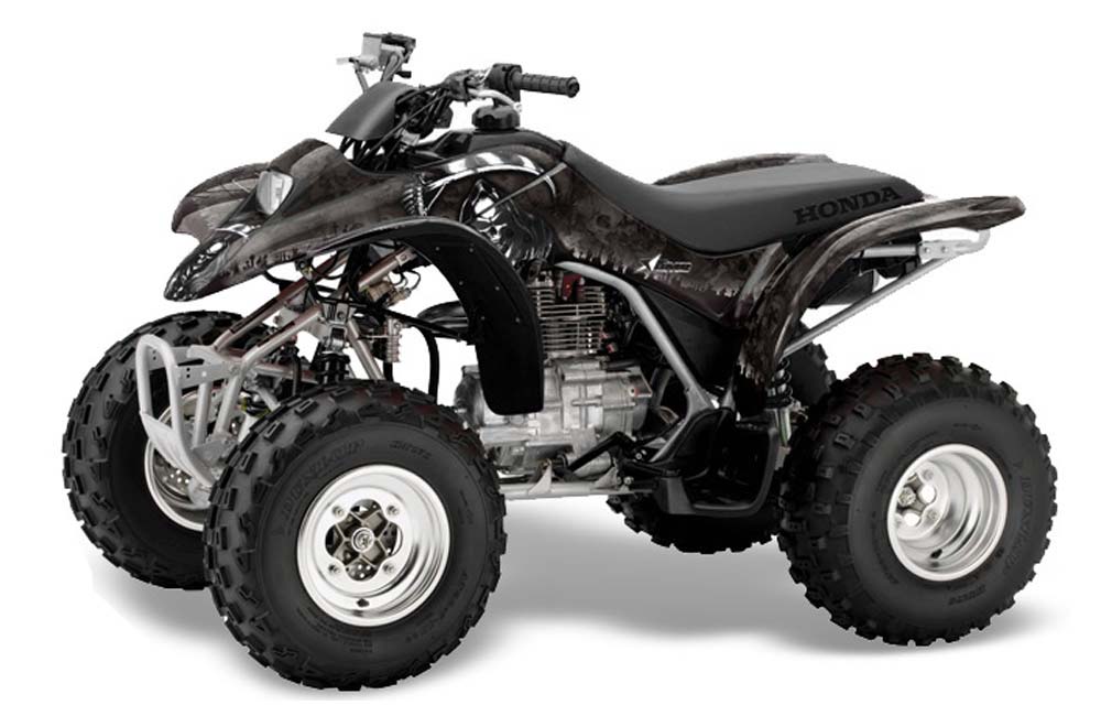 Honda TRX 250EX / 250X ATV Graphic Kit - 2002-2005 Reaper Black