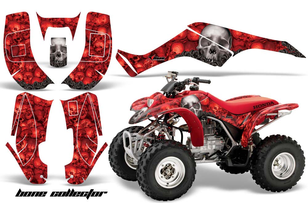 Honda TRX 90 ATV Graphic Kit - 2006-2019 Bone Collector Black