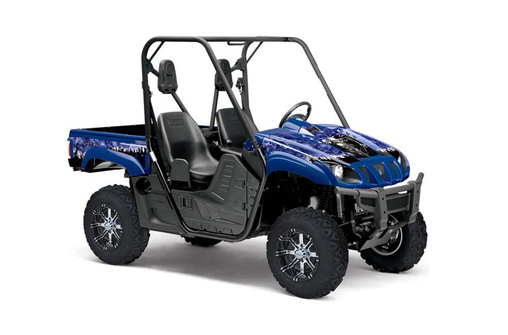 Yamaha Rhino 700 / 660 / 450 Graphic Kit - 2004-2013 Reaper Blue
