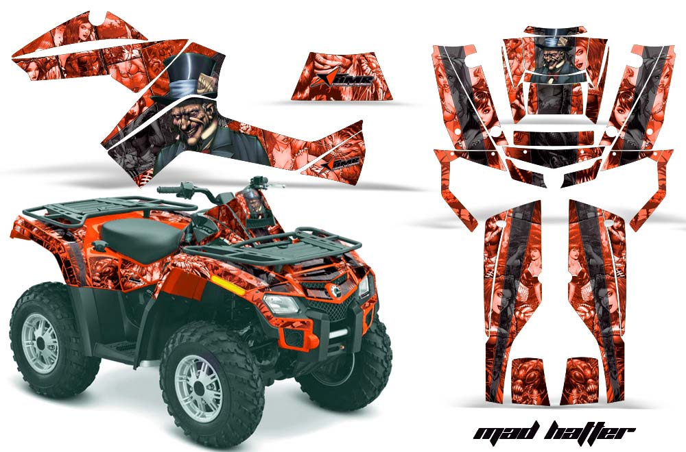 Can Am Outlander EFI 500 / 650 ATV Custom Graphic Kit - 2012-2015