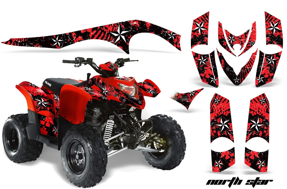 Polaris Phoenix 200 ATV Custom Graphic Kit - 2005-2016