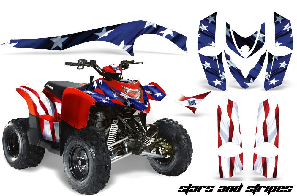 Polaris Phoenix 200 ATV Custom Graphic Kit - 2005-2016