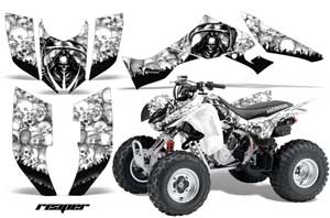 Honda TRX 300EX ATV Graphic Kit - 2007-2013 Reaper White