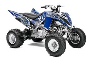 Yamaha Raptor 700 ATV Graphic Kit - 2006-2012 Deaden Blue
