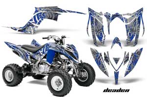 Yamaha Raptor 700 ATV Graphic Kit - 2006-2012 Deaden Blue