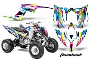 Yamaha Raptor 700 ATV Graphic Kit - 2006-2012 Flashback