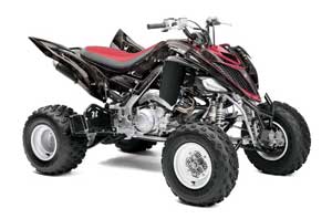 Yamaha Raptor 700 ATV Graphic Kit - 2006-2012 Reaper Black