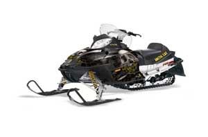 Arctic Cat Firecat F5 / F6 / F7 Sled Graphic Kit - 2003-2006 Bone Collector Black