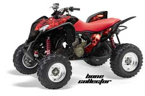 Honda TRX 700 XX ATV Graphic Kit - 2009-2015 Bone Collector Red