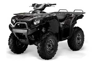 Kawasaki Brute Force 650i 4x4 ATV Graphic Kit - 2004-2012 Skulls and Hammers Silver
