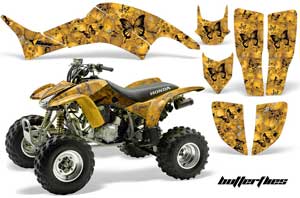 Honda TRX 400EX ATV Graphic Kit - 1999-2007 Butterfly Yellow