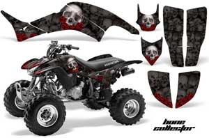 Honda TRX 400EX ATV Graphic Kit - 1999-2007 Bone Collector Black