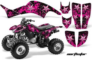 Honda TRX 400EX ATV Graphic Kit - 1999-2007 Northstar Pink