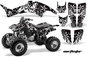 Honda TRX 400EX ATV Graphic Kit - 1999-2007 Northstar White