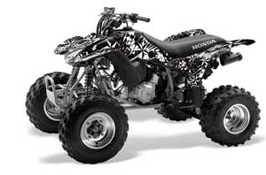 Honda TRX 400EX ATV Graphic Kit - 1999-2007 Northstar White
