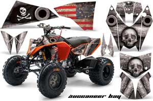 KTM 450 / 505 / 525 ATV Custom Graphic Kit - 2008-2010