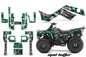 Kawasaki Bayou 220 / 250 / 300 ATV Custom Graphic Kit - All Years