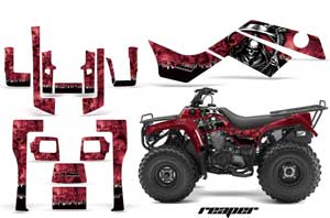 Kawasaki Bayou 220 / 250 / 300 ATV Custom Graphic Kit - All Years