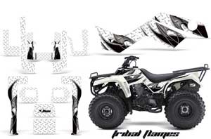 Kawasaki Bayou 220 / 250 / 300 ATV Custom Graphic Kit - All Years