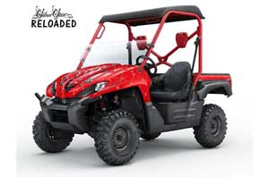 Kawasaki Teryx 750 Graphic Kit - 2007-2009 Silver Star - Reloaded Chrome Red