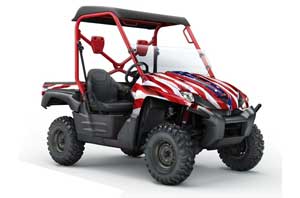 Kawasaki Teryx 750 Graphic Kit - 2007-2009 Stars n Stripes Red White & Blue