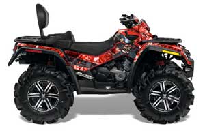 Can Am Outlander MAX 500 / 650 / 800 ATV Graphic Kit