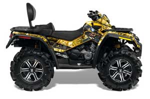 Can Am Outlander MAX 500 / 650 / 800 ATV Graphic Kit