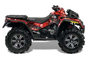 Can Am Outlander XMR 800R ATV Graphic Kit