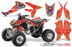 Honda TRX 450R ATV Custom Graphic Kit - 2004-2016