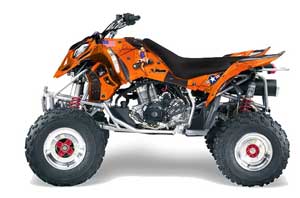 Polaris Outlaw 450 / 500 / 525 ATV Graphic Kit - 2006-2008 T Bomber Orange