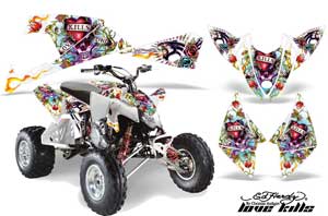 Polaris Outlaw 450 / 500 / 525 ATV Custom Graphic Kit - 2006-2008