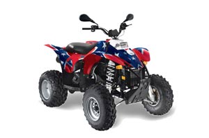 Polaris Scrambler / Trailblazer 500 ATV Graphic Kit - 1985-2009 Rebel