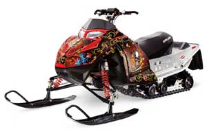 Polaris IQ Race 600 Sled Graphic Kit